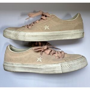 Converse Pink Suede One Star Men’s Size 8 Women’s Size 10